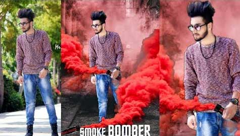 Smoke-Bom-editing-in-Picsart