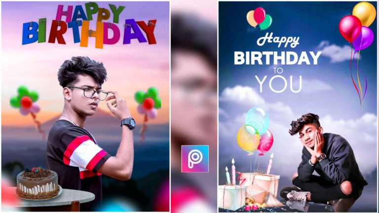 Birthday Special Photo Editing | Download Background and Text Png