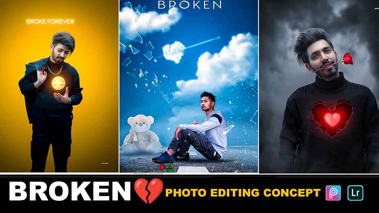 Broken Heart Concept Editing | Download Background Png Heart Broken