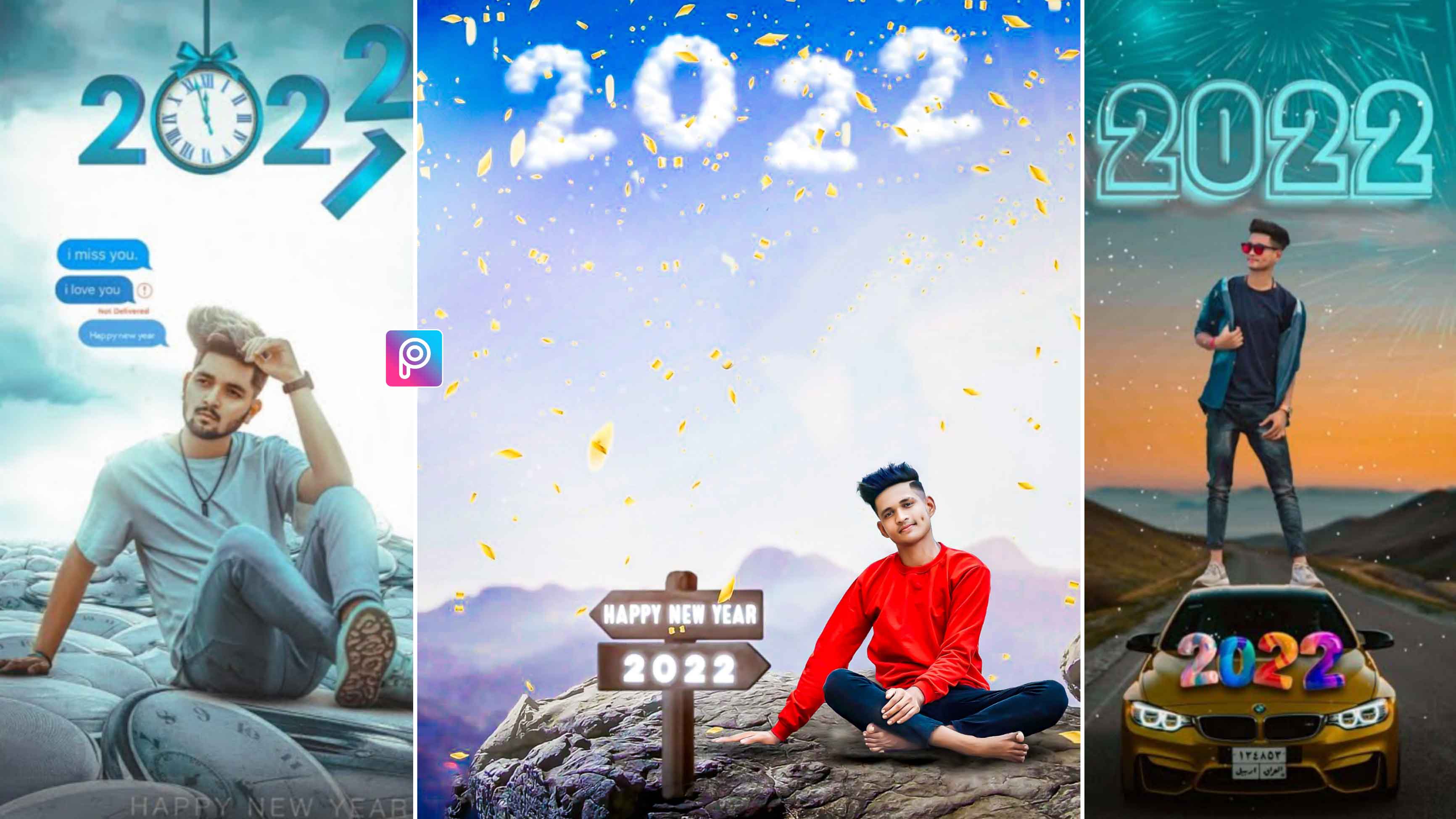 Picsart Happy New Year Editing | Backgrounds Png Download New Year