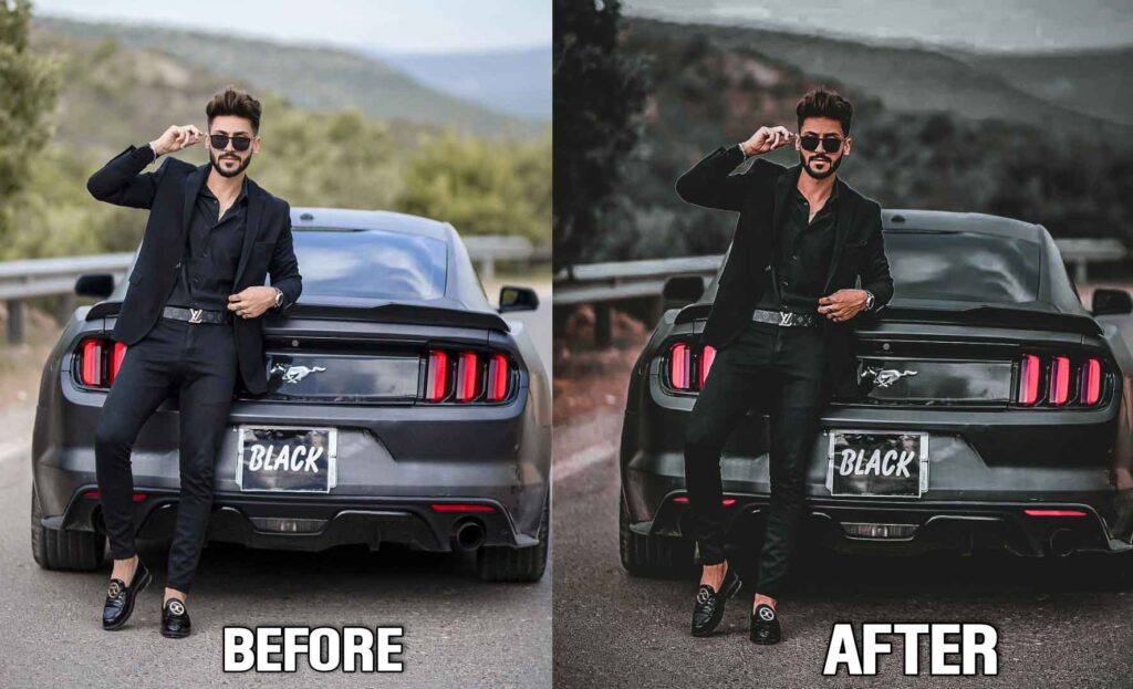 Before and after Presets