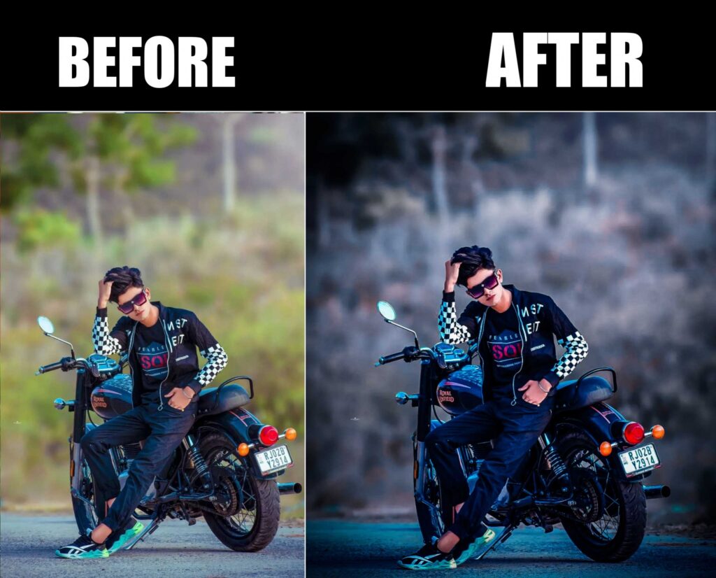 Before and after presets