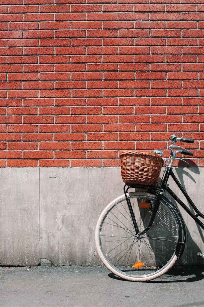 Lovely background of bicycle 